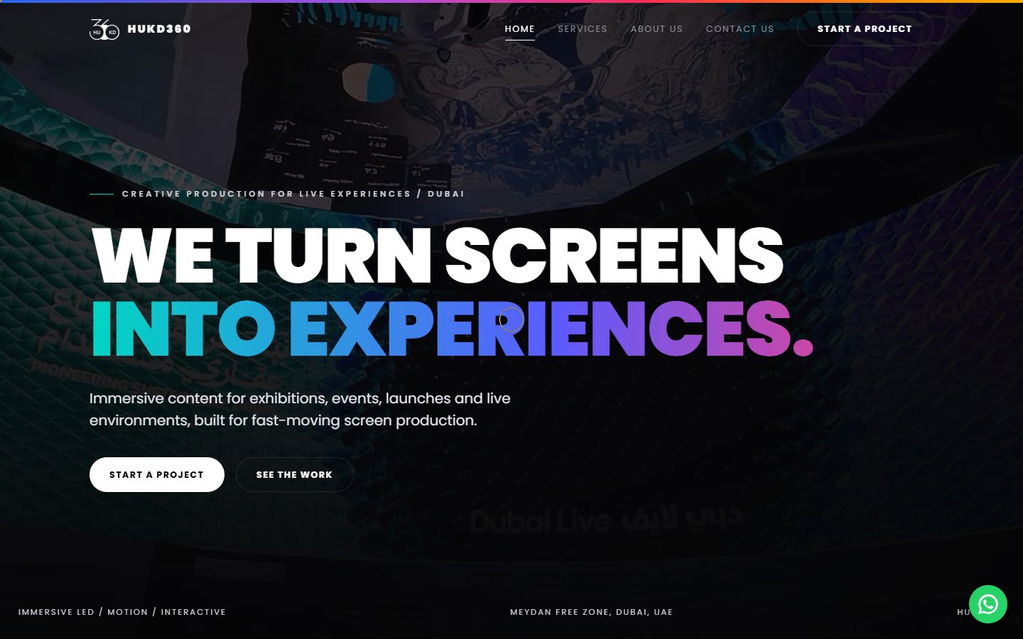 HUKD360 website homepage